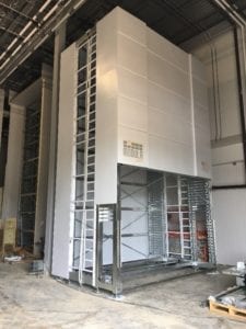 Modula lift vertical parts storage