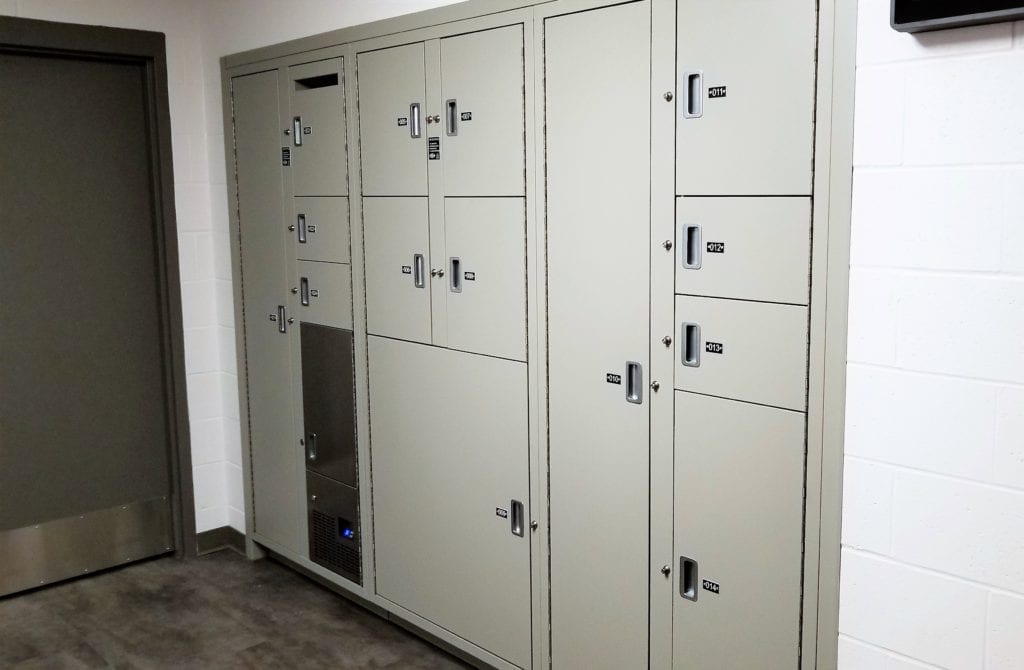 EPD Evidence Storage Lockers