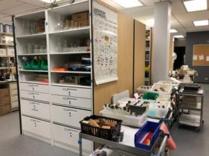 chem lab storage