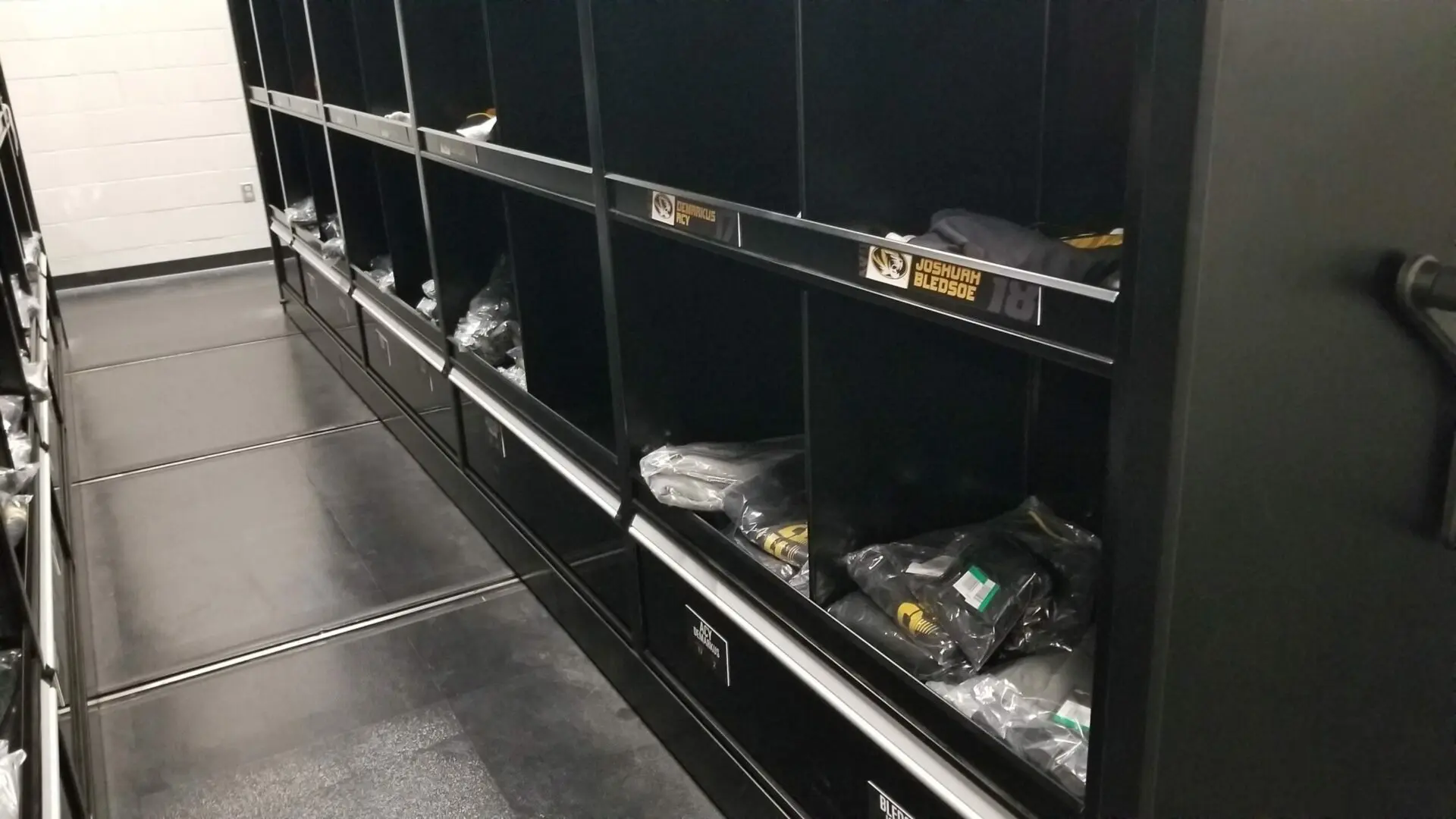Mizzou Player Lockers