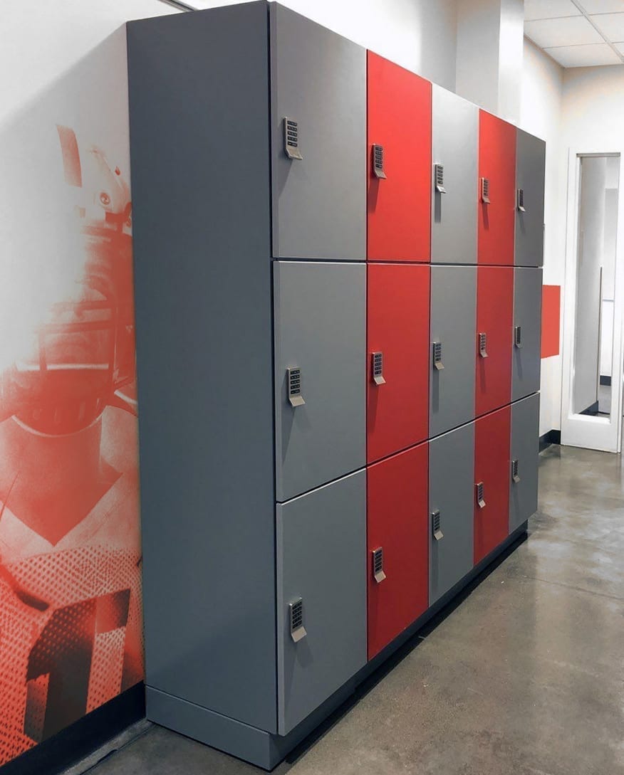 Athletic Lockers Dual-Colored