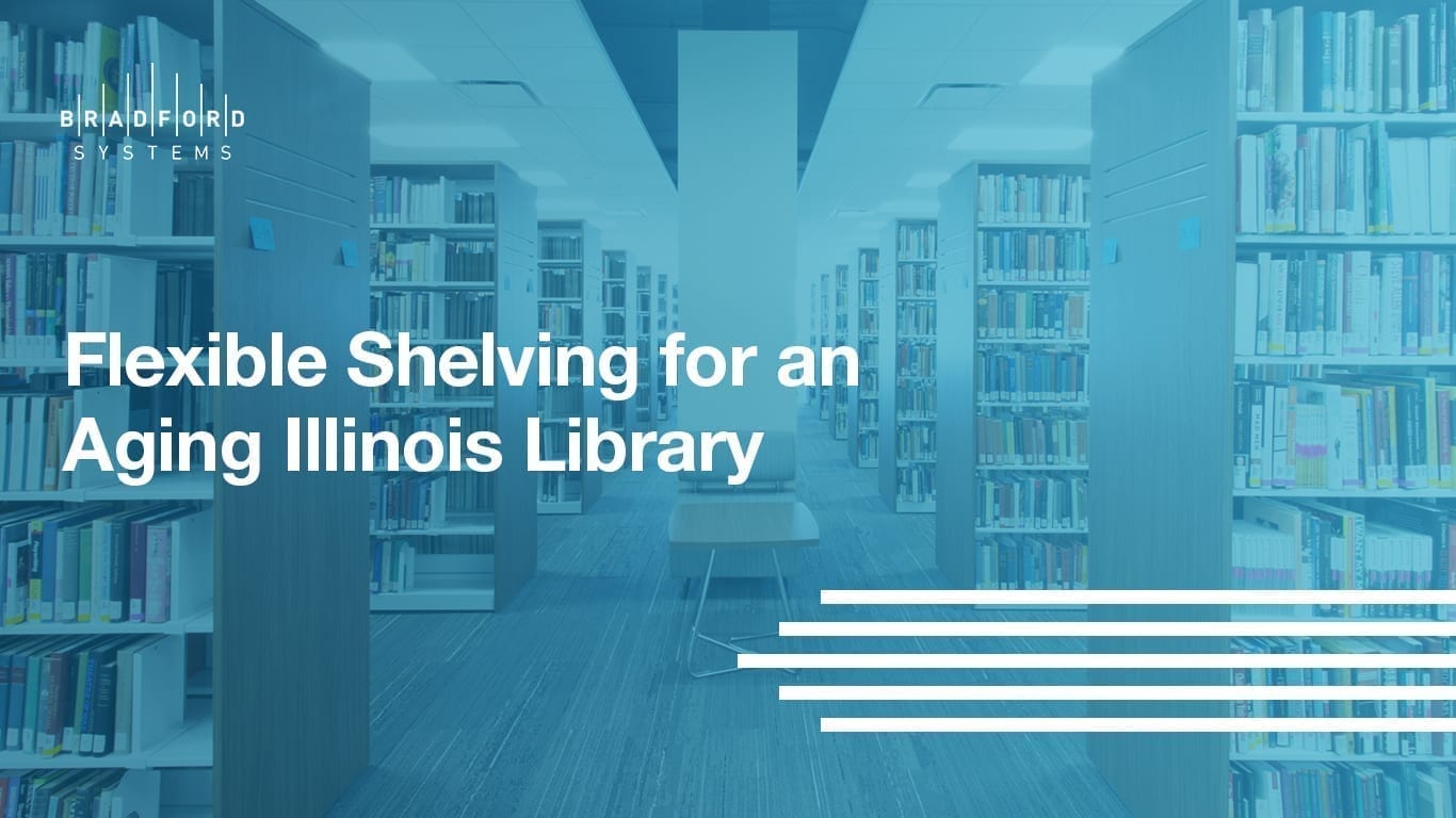 Flexible Shelving for Illinois Library