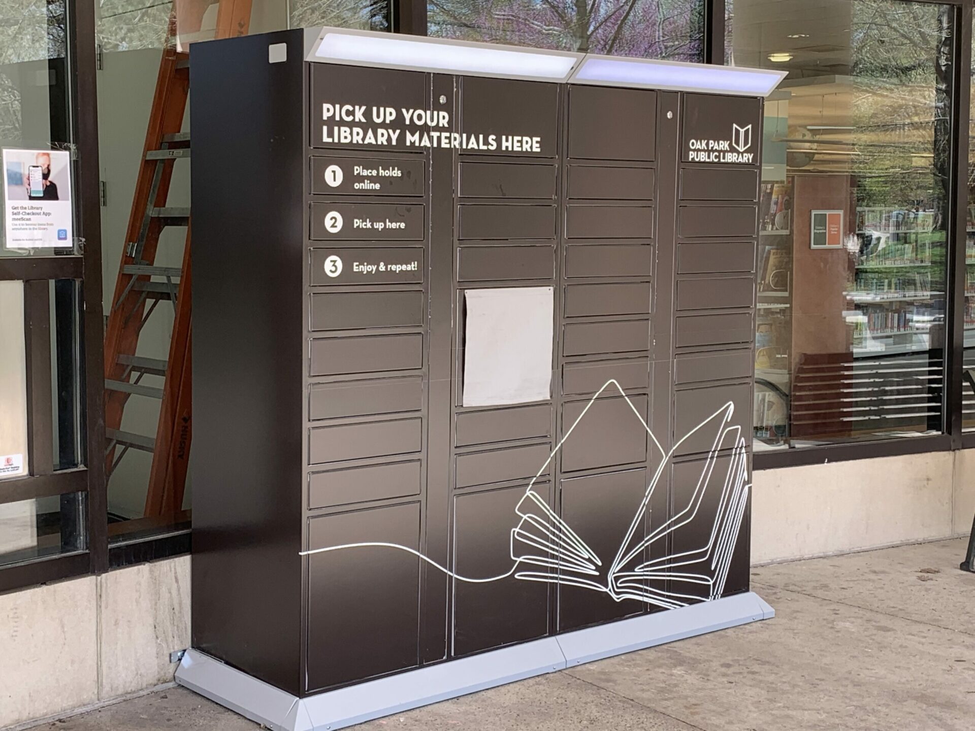 Library - Outdoor Pickup Lockers