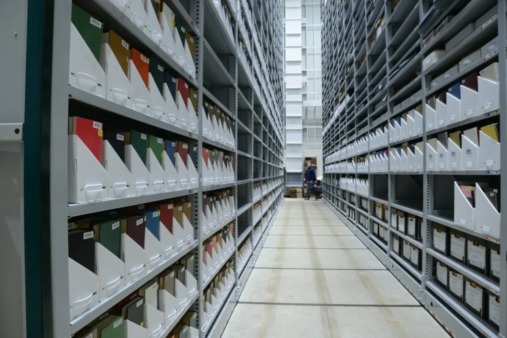 Blog 1 High-Bay Shelving for Archival Storage