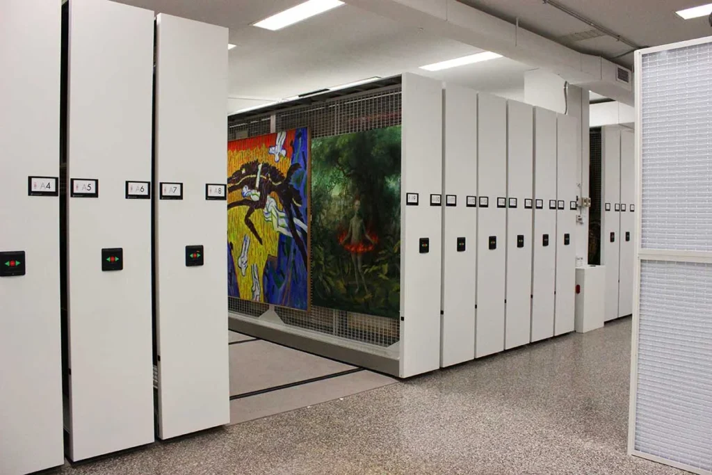 Affordable Solutions for Storing Priceless Works 3 Storing Priceless Works