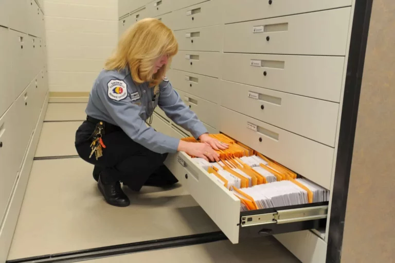 Lockable Records Storage Drawers
