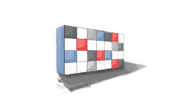 Employee Lockers 10 Room Partition