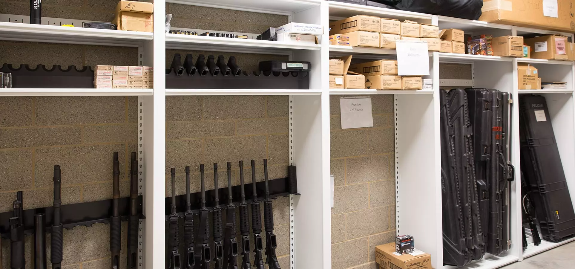 Louis Glunz Cold Storage 6 law enforcement facility design weapon storage