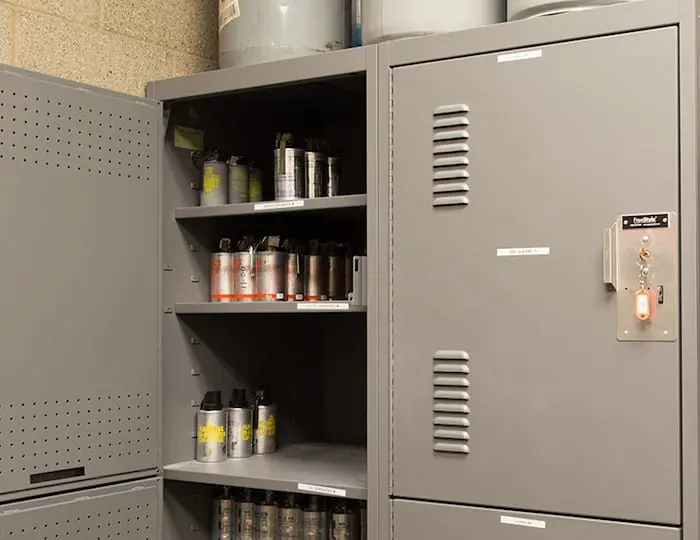 Carbondale Police Department 5 Hazardous Materials Storage