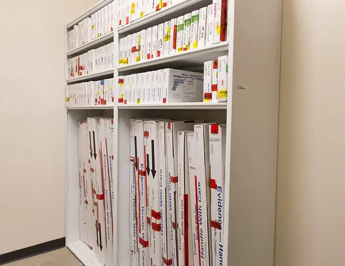 Carbondale Police Department 4 Weapons Evidence Storage