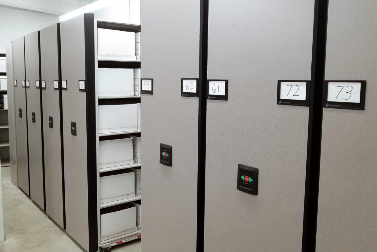 Powered & Mechanical Assist Records Storage