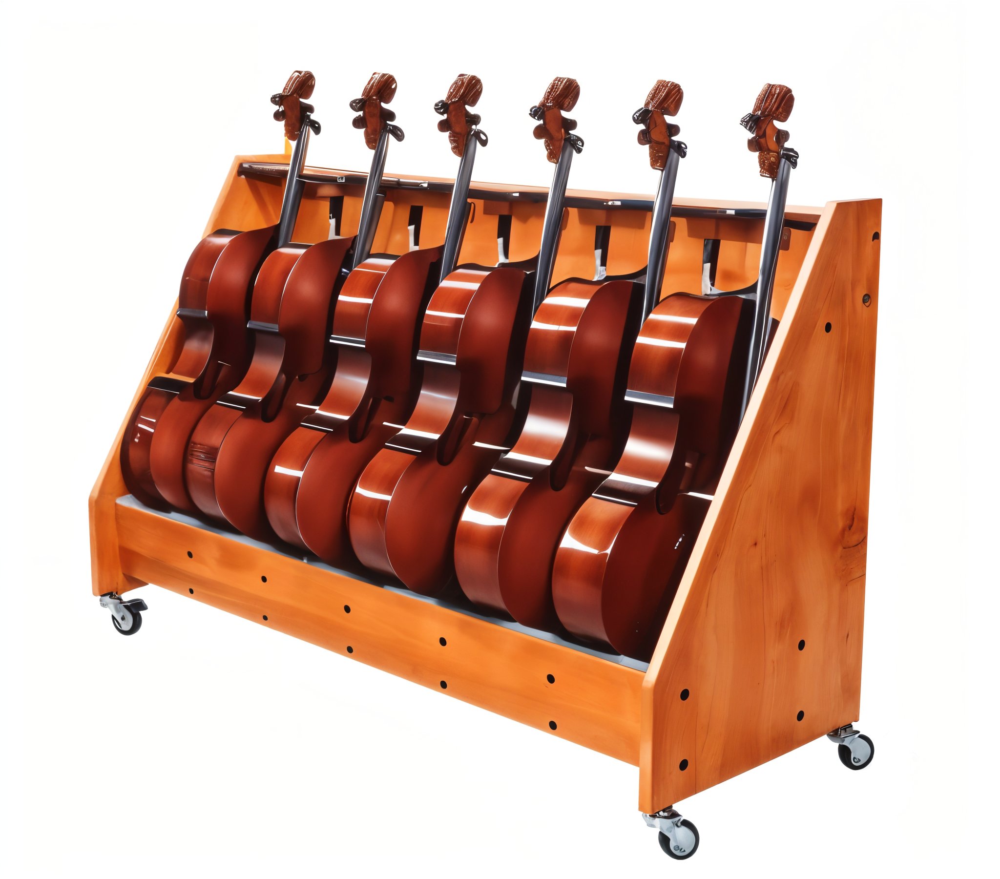 Music Instrument Storage 11 Mobile Carts