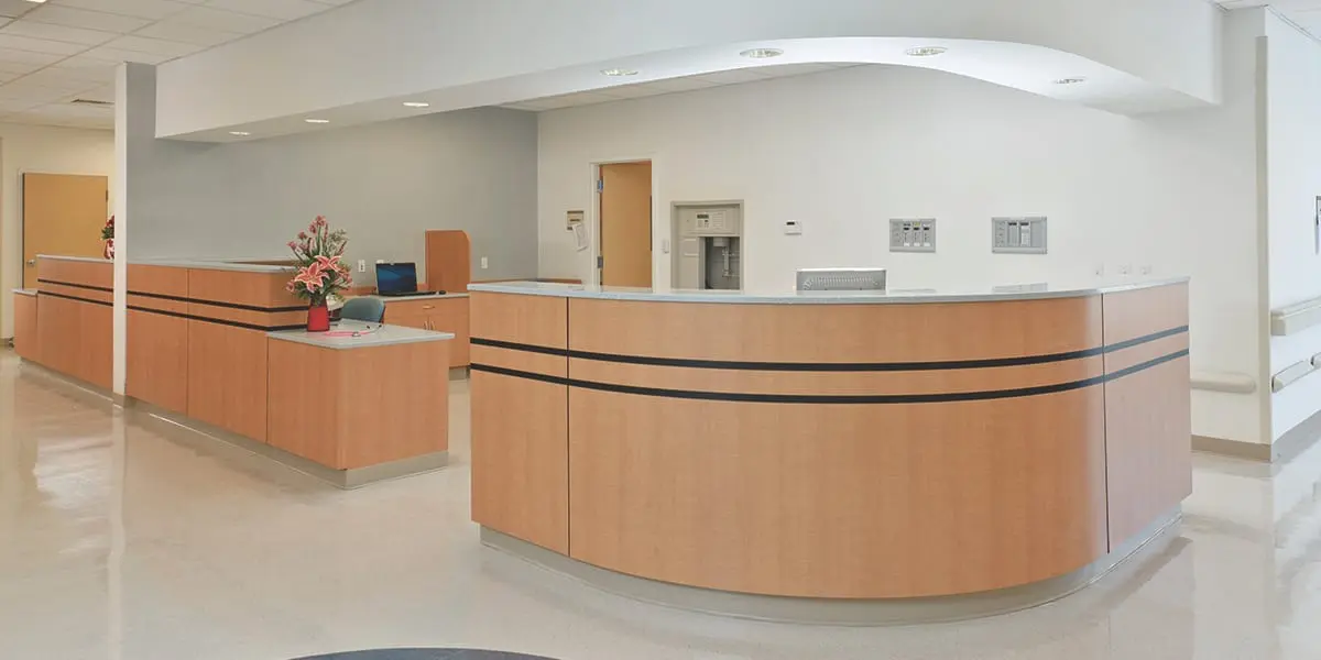 Reception Area Furniture & Design 13 hamilton reception lobby casework