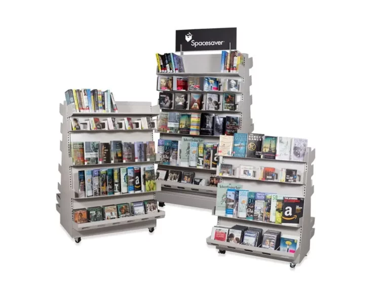 Library Storage Solutions 12 library media display library shelving A frame 1024x768 1 768x576 1