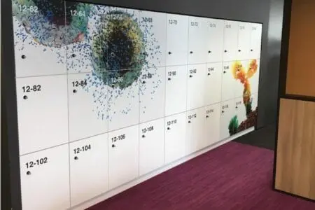 Wisconsin Storage Equipment 3 Smart Lockers