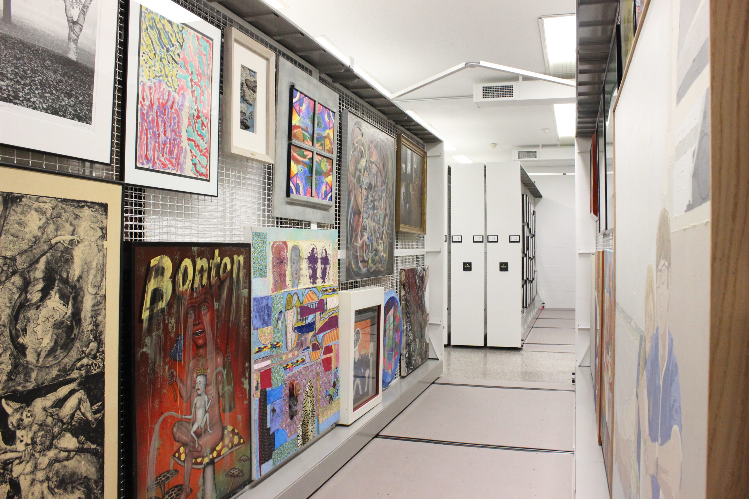 Art Rack Storage