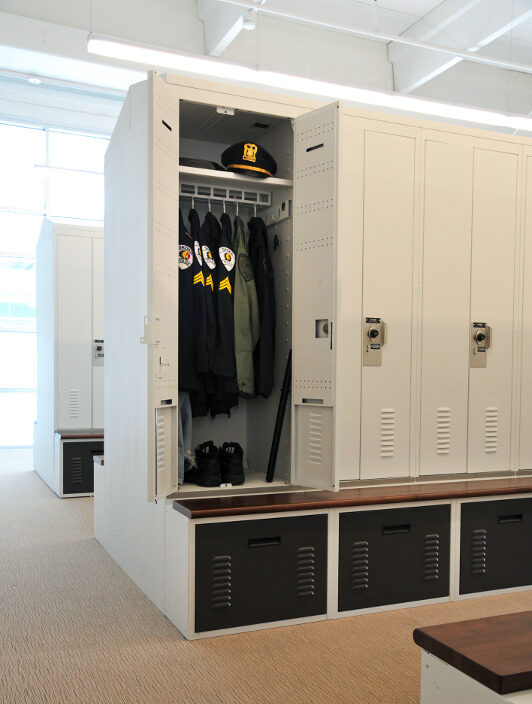 Police Department Lockers