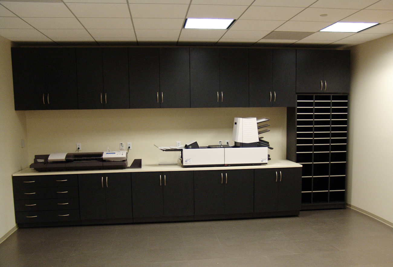 Mailroom Furniture & Shelving 6 Mail Centers