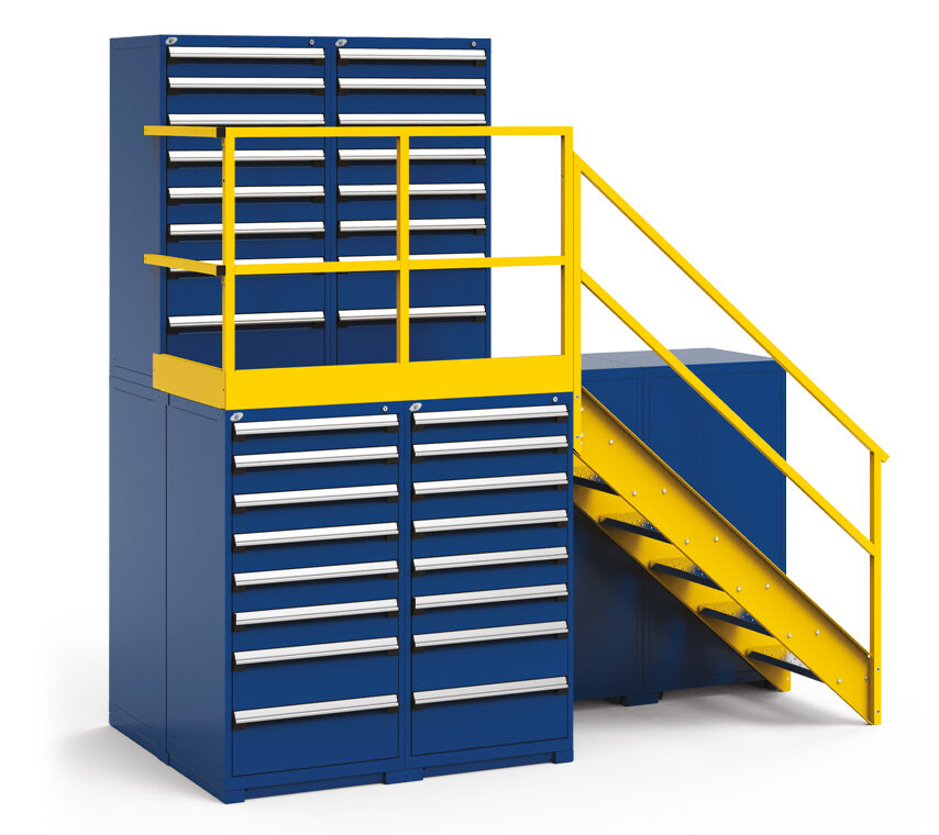 Mobile Carts, Drawers, and Cabinets (Parts Organization) 14 Stack & Store Cabinet Mezzanine