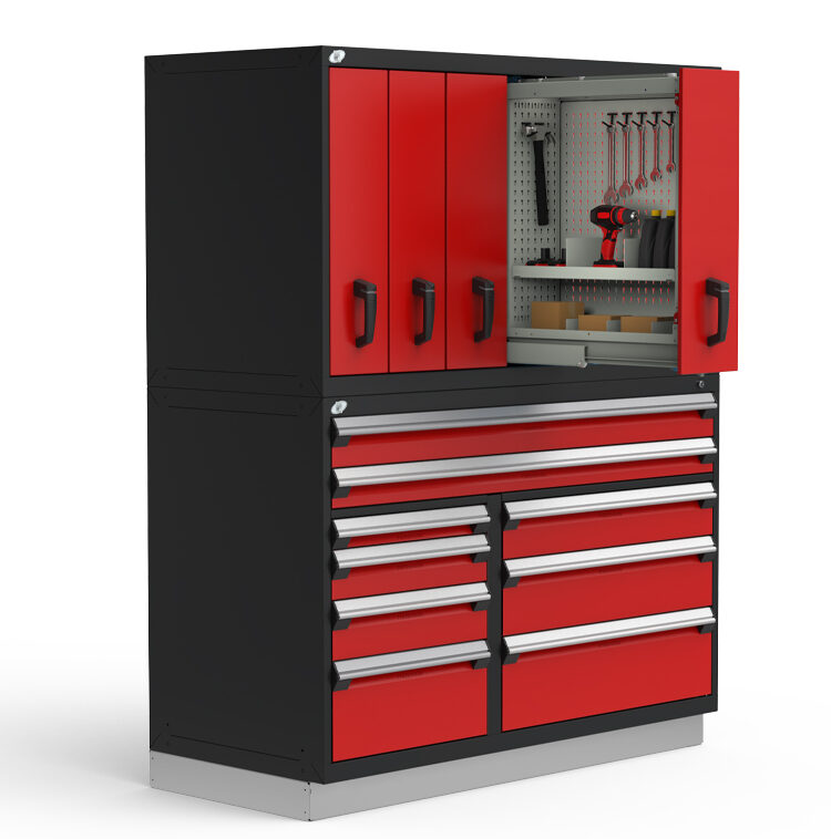 Mobile Carts, Drawers, and Cabinets (Parts Organization) 10 R2V Vertical Drawer Cabinets