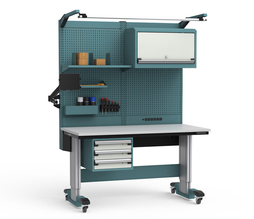 Workstations & Benches 7 ElevaTek adjustable workstations