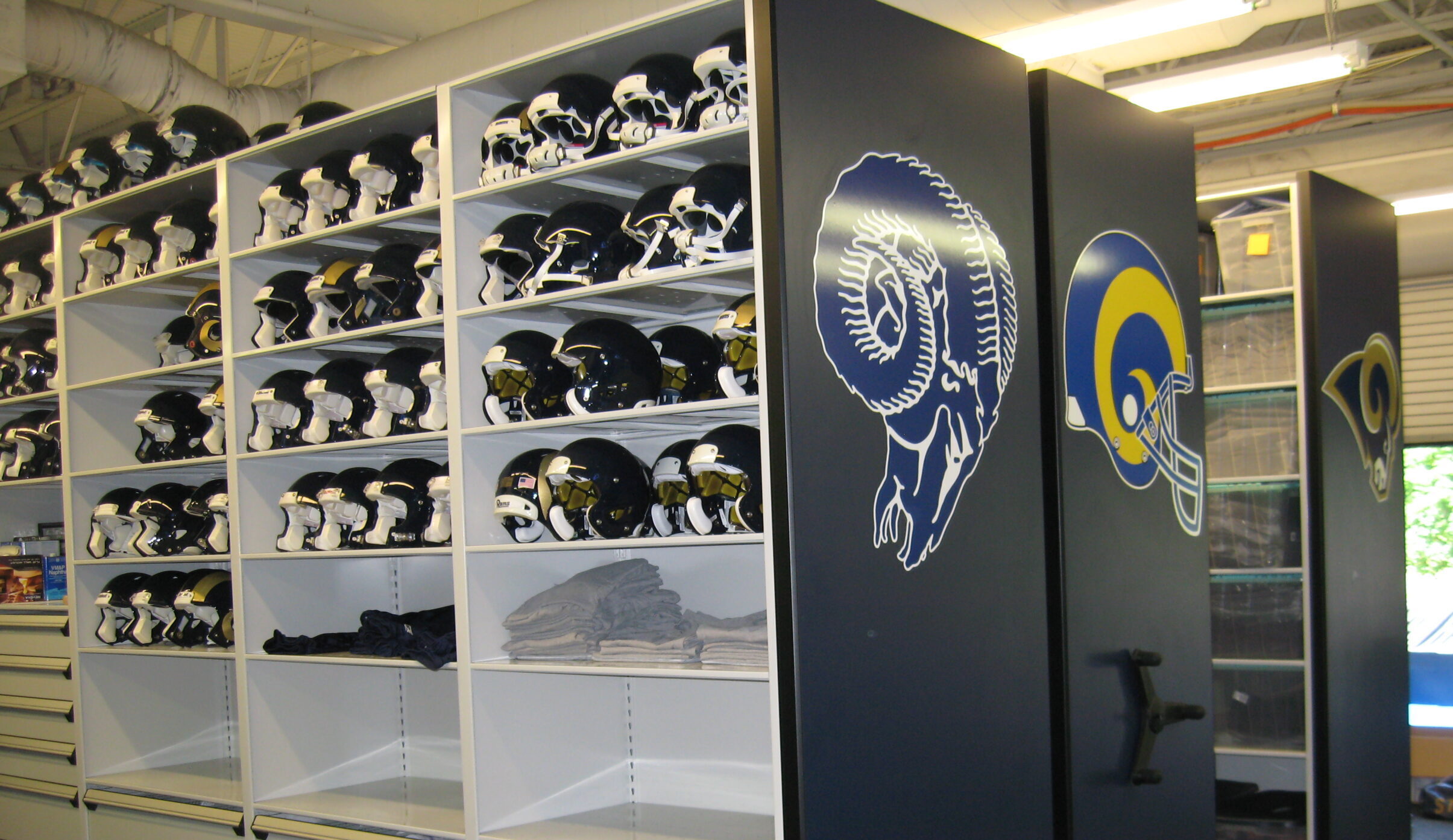 Football Gear Storage
