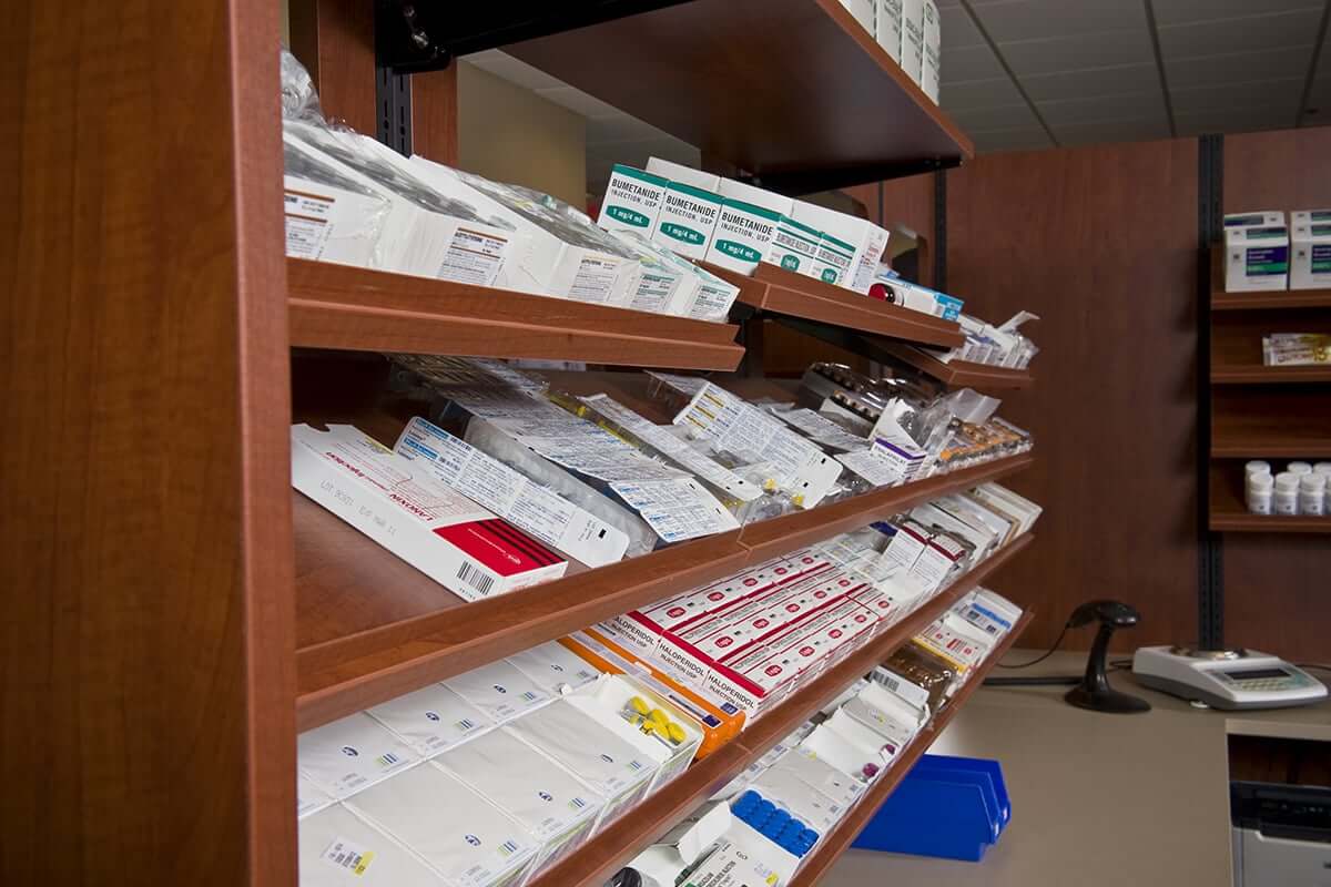 Modular Pharmacy Casework