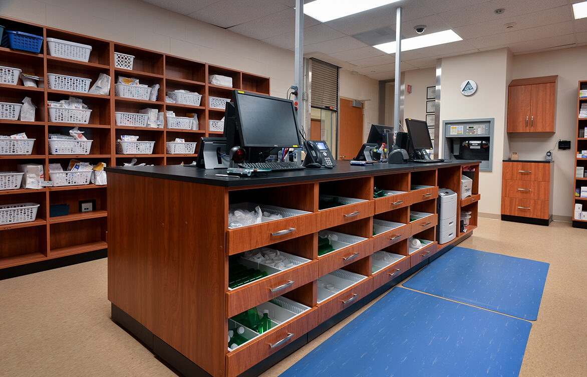 Casework 2 Modular Pharmacy Casework