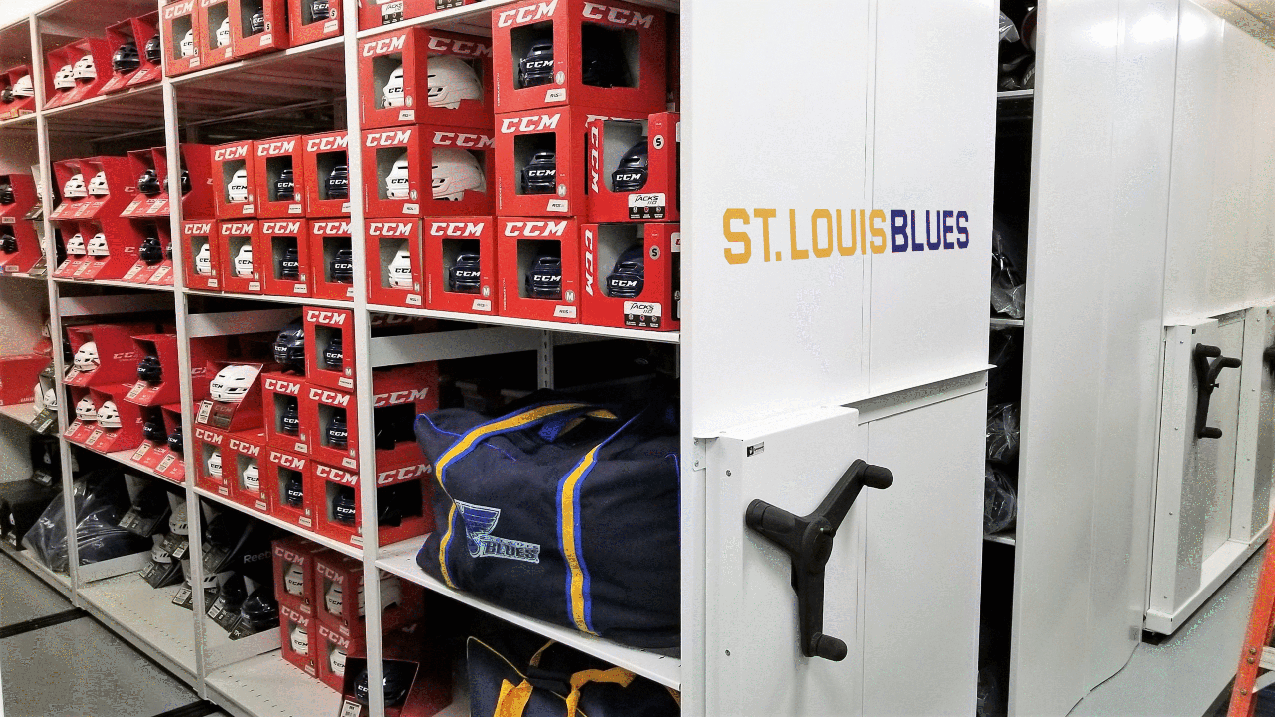 Hockey Gear Storage