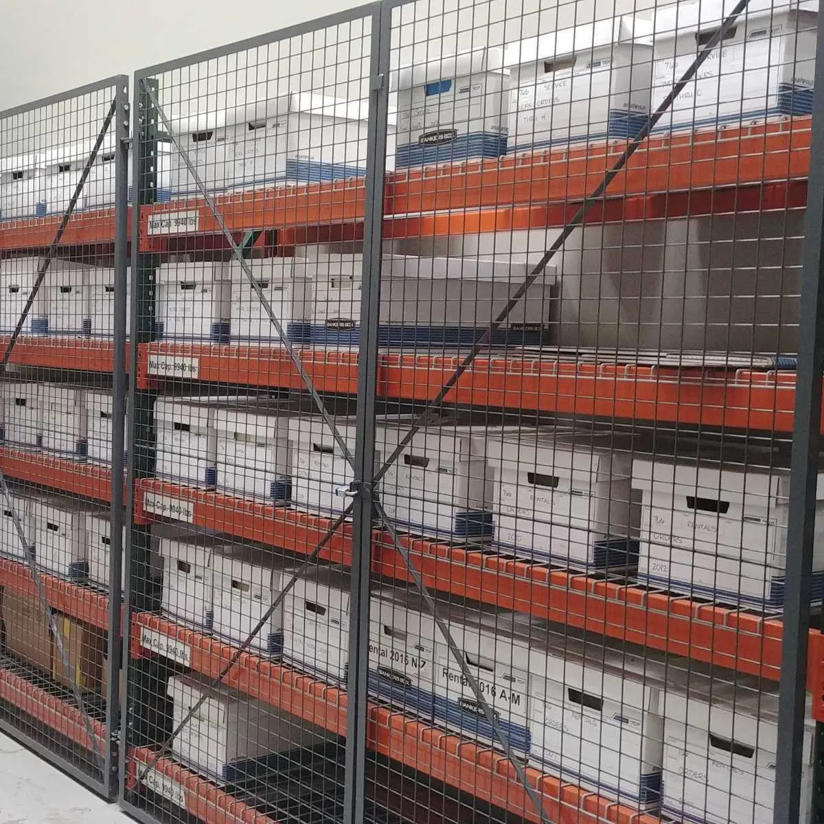 Wire Fencing 13 Pallet Rack Security Cage Enclosures