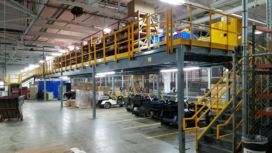 Rack-Supported Mezzanines