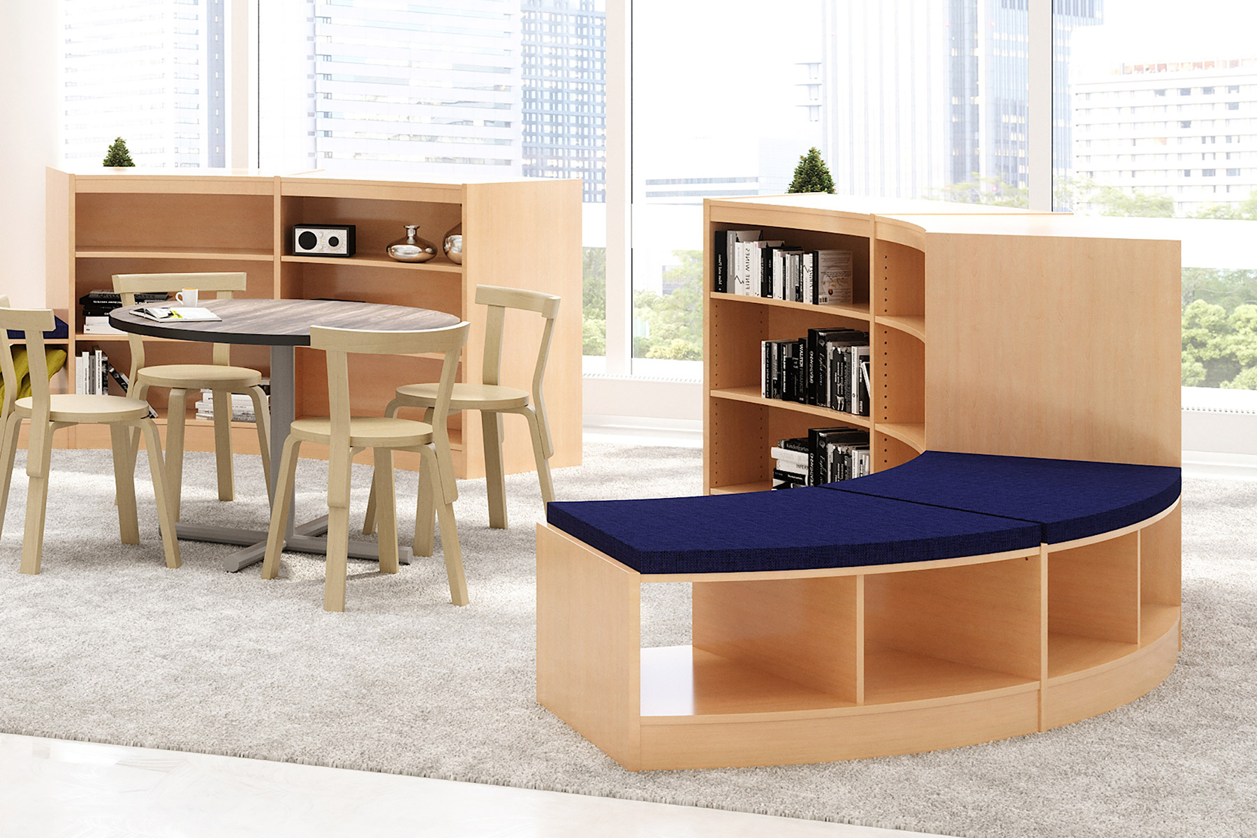Wood Shelving