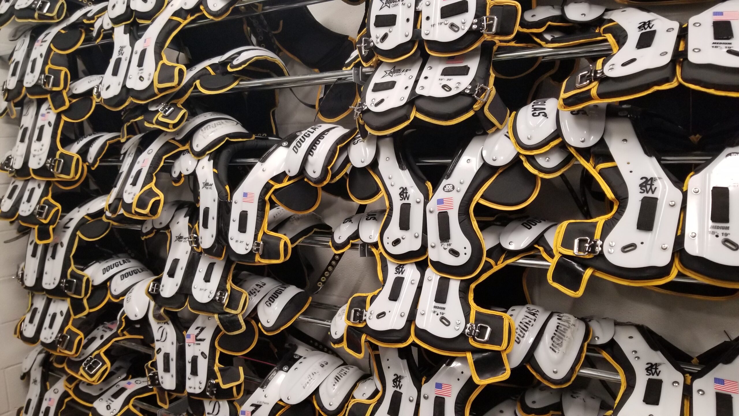 Sports Equipment & Uniform Storage 1 Shoulder Pads