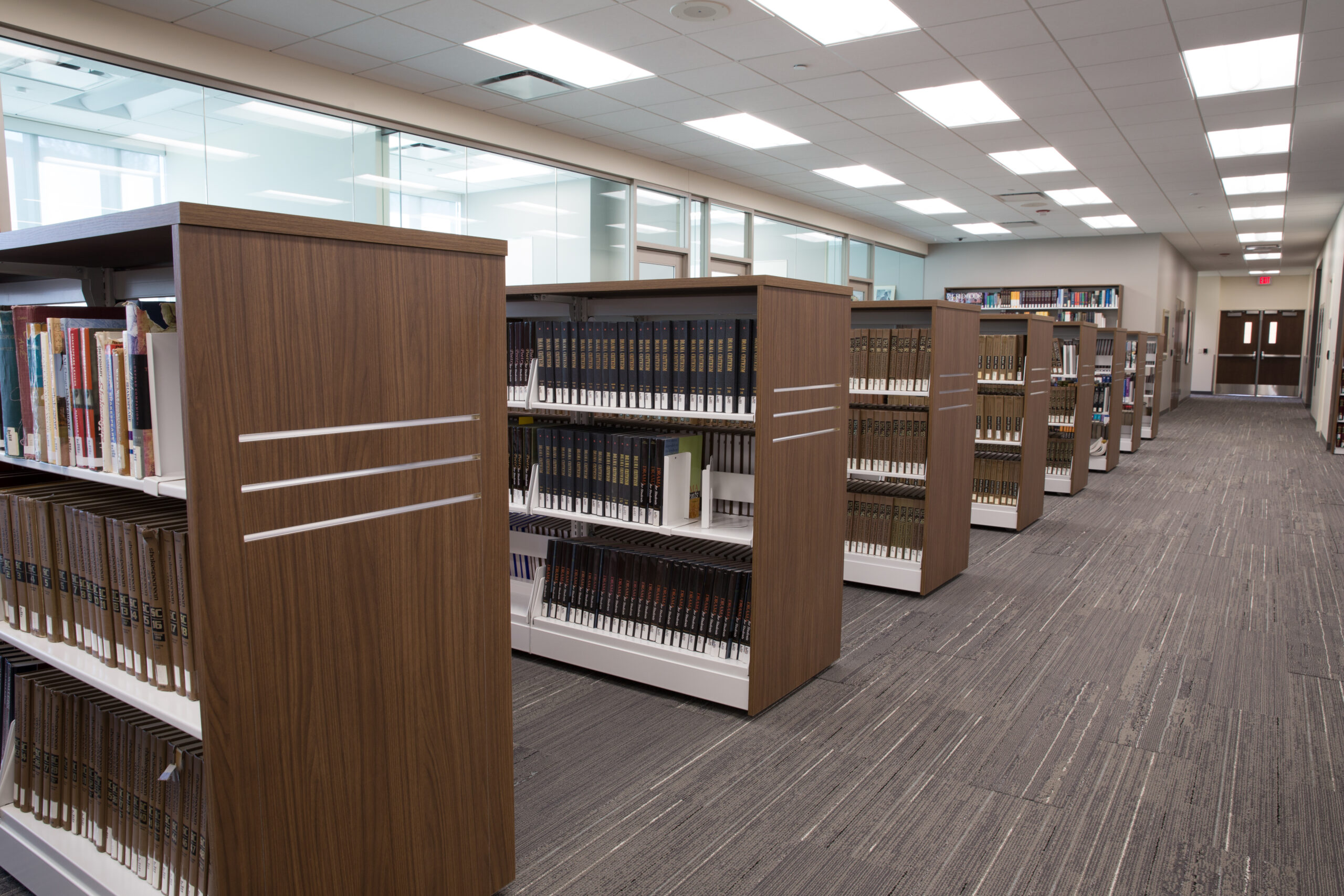 A Frame & Flexible Library Shelving 9 Flexible Shelving Makes it Easy to Reorganize Library Materials scaled