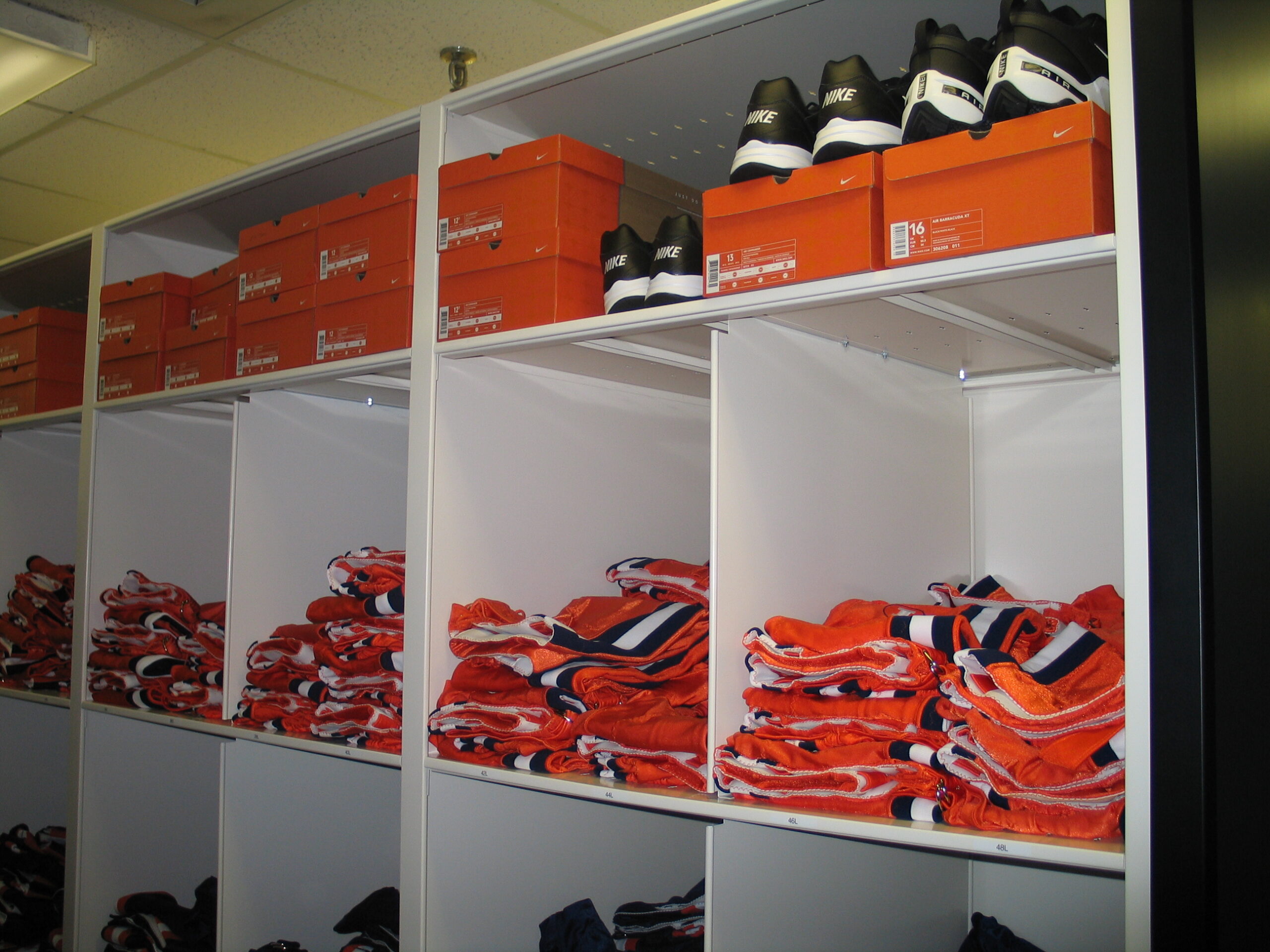 Athletic storage