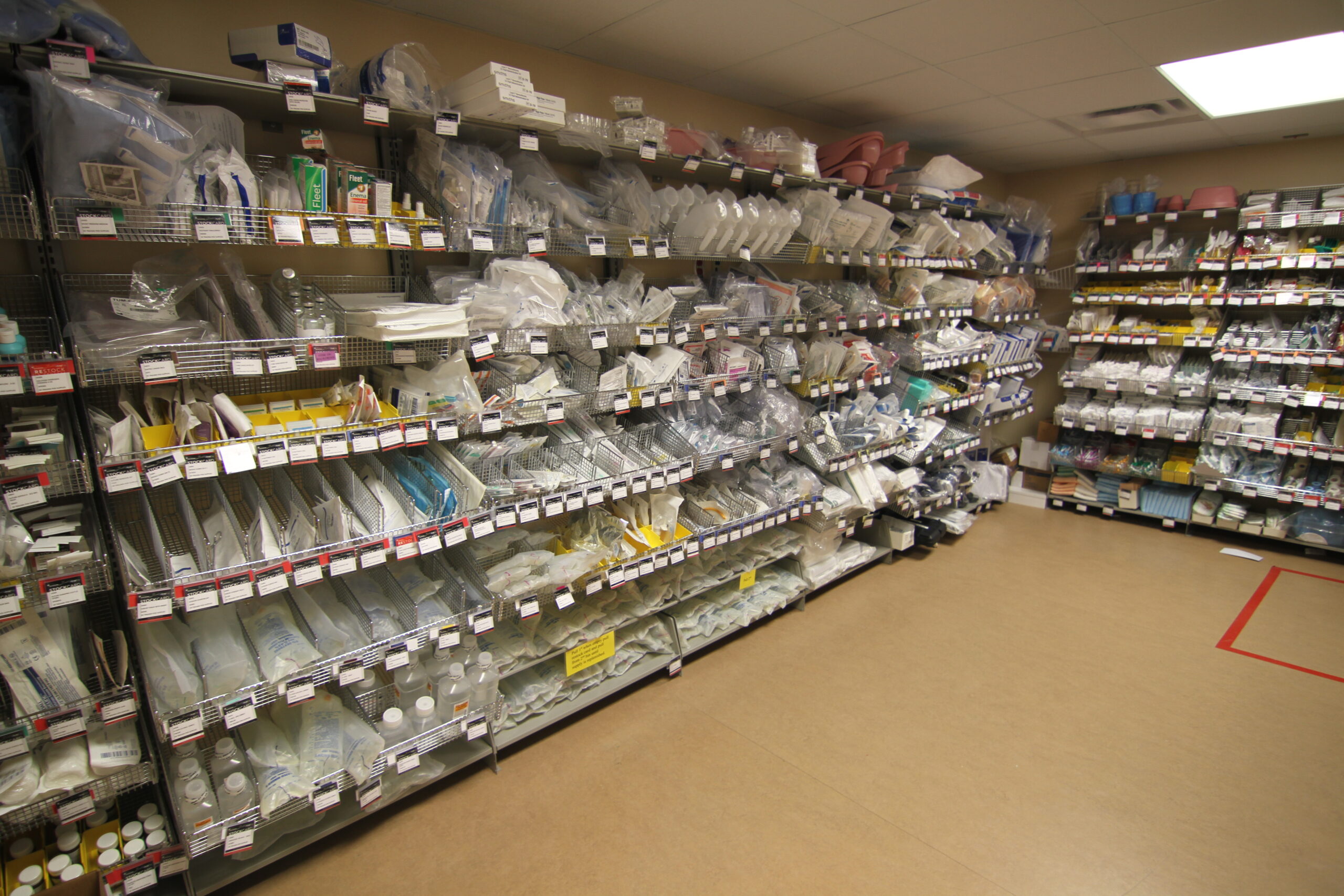 Wyoming Medical Center medical supply storage scaled