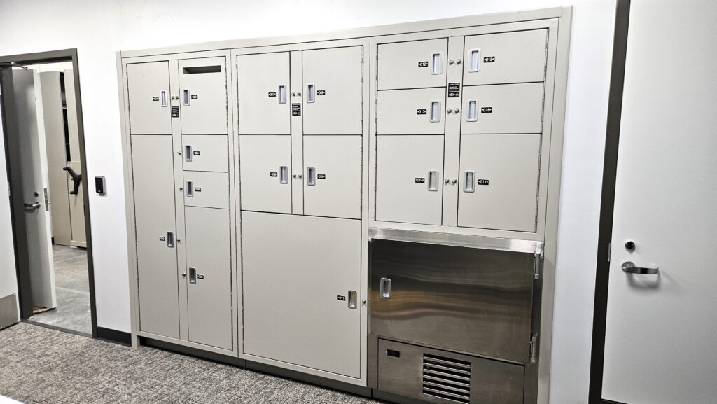 Featured Project: Bradford Systems Partners with Eureka Police Department to Build a Secure, Efficient Facility 3 6. Evidence Lockers