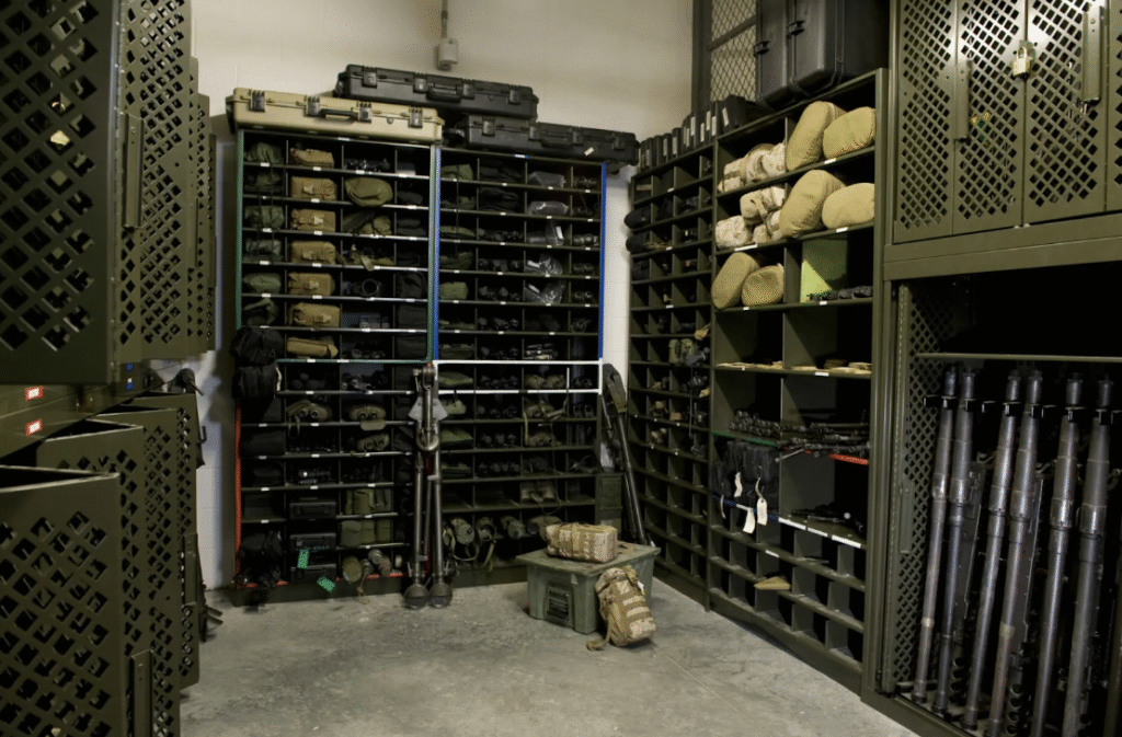 weapons storage