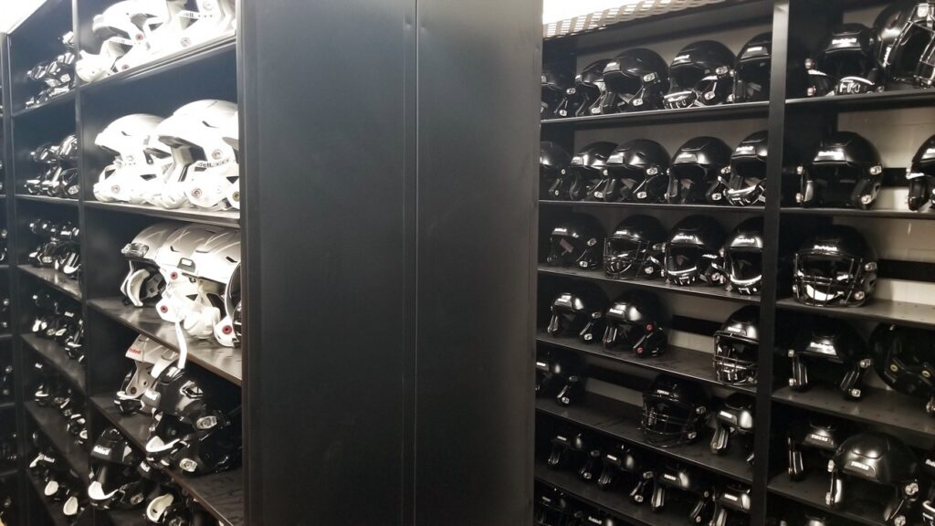 football equipment rooms